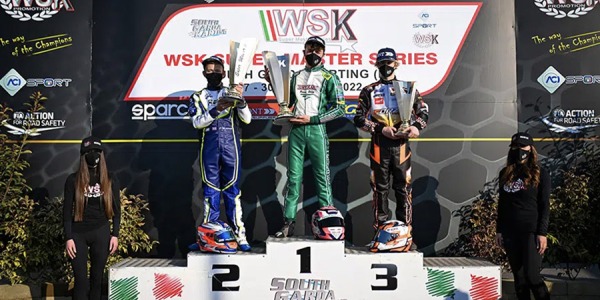 L’apertura della WSK Super Master Series a Lonato elegge i primi vincitori
