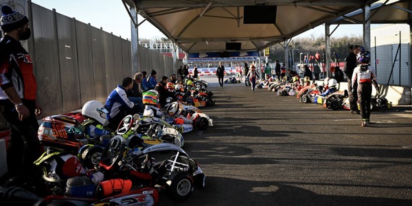 A Lonato lo spettacolo della WSK Super Master Series